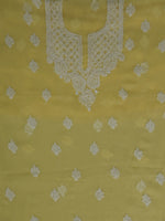 Load image into Gallery viewer, Seva Chikan Hand Embroidered Georgette Lucknowi Chikankari Unstitched Suit Piece