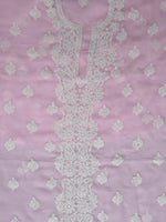 Load image into Gallery viewer, Seva Chikan Hand Embroidered Georgette Lucknowi Chikankari Unstitched Suit Piece