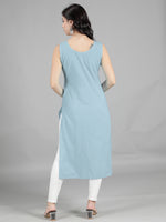Load image into Gallery viewer, Seva Chikan Cotton Long Slips Combo of White (Pack of 2)
