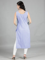 Load image into Gallery viewer, Seva Chikan Cotton Long Slips Combo of White (Pack of 2)