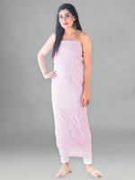 Load image into Gallery viewer, Seva Chikan Hand Embroidered Light Pink Georgette Lucknowi Chikankari Unstitched Suit Piece-SCL1605