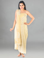Load image into Gallery viewer, Seva Chikan Hand Embroidered Beige Cotton Lucknowi Chikankari Unstitched Suit Piece-SCL1698