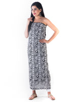 Load image into Gallery viewer, Seva Chikan Hand Embroidered Black Georgette Lucknowi Chikankari Unstitched Suit Piece-SCL1630