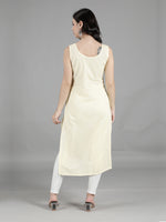 Load image into Gallery viewer, Seva Chikan Cotton Long Slips Combo of White (Pack of 2)
