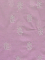 Load image into Gallery viewer, Seva Chikan Hand Embroidered Pink Cotton Lucknowi Chikankari Unstitched Suit Piece-SCL13060