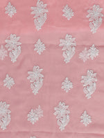 Load image into Gallery viewer, Seva Chikan Hand Embroidered Peach Georgette Lucknowi Chikankari Unstitched Suit Piece-SCL13124