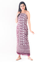 Load image into Gallery viewer, Seva Chikan Hand Embroidered Purple Georgette Lucknowi Chikan Unstitched Suit Piece-SCL1596