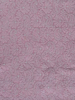 Load image into Gallery viewer, Seva Chikan Hand Embroidered Pink Terivoil Cotton Lucknowi Chikankari Unstitched Suit Piece-SCL13017