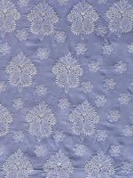 Load image into Gallery viewer, Seva Chikan Hand Embroidered Mauve Cotton Lucknowi Chikankari Unstitched Suit Piece-SCL13086