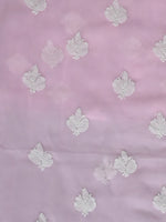 Load image into Gallery viewer, Seva Chikan Hand Embroidered Georgette Lucknowi Chikankari Unstitched Suit Piece