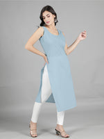 Load image into Gallery viewer, Seva Chikan Cotton Long Slips Combo of White (Pack of 2)