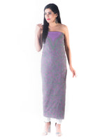 Load image into Gallery viewer, Seva Chikan Hand Embroidered Light Purple Georgette Lucknowi Chikankari Unstitched Suit Piece-SCL1601