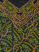 Load image into Gallery viewer, Seva Chikan Hand Embroidered Pink Cotton Lucknowi Chikankari Unstitched Suit Piece-SCL1689