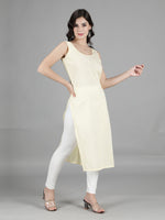 Load image into Gallery viewer, Seva Chikan Cotton Long Slips Combo of White (Pack of 2)