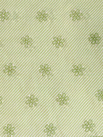 Load image into Gallery viewer, Seva Chikan Hand Embroidered Green Terivoil Cotton Lucknowi Chikankari Unstitched Suit Piece-SCL13001