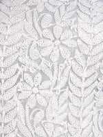 Load image into Gallery viewer, Seva Chikan Hand Embroidered Grey Georgette Lucknowi Chikan Unstitched Suit Piece-SCL1712