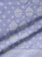 Load image into Gallery viewer, Seva Chikan Hand Embroidered Mauve Cotton Lucknowi Chikankari Unstitched Suit Piece-SCL13086