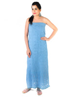 Load image into Gallery viewer, Seva Chikan Hand Embroidered Blue Georgette Lucknowi Chikankari Unstitched Suit Piece-SCL1657