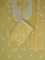 Load image into Gallery viewer, Seva Chikan Hand Embroidered Georgette Lucknowi Chikankari Unstitched Suit Piece
