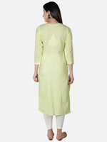 Load image into Gallery viewer, Seva Chikan Hand Embroidered Cotton Lucknowi Chikankari Kurta