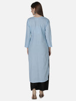 Load image into Gallery viewer, Seva Chikan Hand Embroidered Cotton Lucknowi Chikankari Kurta