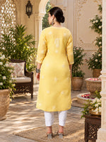 Load image into Gallery viewer, Seva Chikan Hand Embroidered Lucknowi Chikankari Kurta Set
