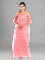 Load image into Gallery viewer, Seva Chikan Hand Embroidered Cotton Lucknowi Chikankari Unstitched Suit Piece