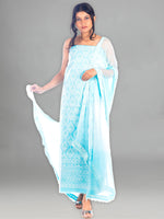 Load image into Gallery viewer, Seva Chikan Hand Embroidered Cotton Lucknowi Chikankari Unstitched Suit Piece