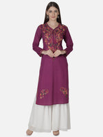Load image into Gallery viewer, Seva Chikan Hand Embroidered Cotton Lucknowi Chikankari Kurta