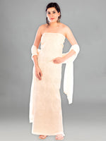 Load image into Gallery viewer, Seva Chikan Hand Embroidered Chanderi Lucknowi Chikankari Unstitched Suit Piece