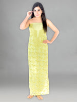 Load image into Gallery viewer, Seva Chikan Hand Embroidered Light Green Georgette Lucknowi Chikankari Unstitched Suit Piece-SCL1385