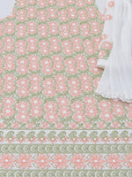 Load image into Gallery viewer, Seva Chikan Hand Embroidered White Terivoil Cotton Lucknowi Chikankari Unstitched Suit Piece-SEV15077