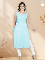 Load image into Gallery viewer, Seva Chikan Long Slips Combo of White (Pack of 2)