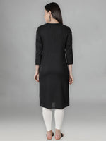 Load image into Gallery viewer, Seva Chikan Hand Embroidered Cotton Lucknowi Chikan Kurti