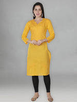 Load image into Gallery viewer, Seva Chikan Hand Embroidered Cotton Lucknowi Chikan Kurti