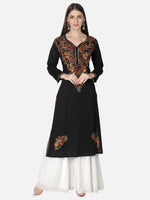 Load image into Gallery viewer, Seva Chikan Hand Embroidered Cotton Lucknowi Chikankari Kurta