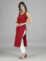 Load image into Gallery viewer, Seva Chikan Cotton Long Slips Combo of White (Pack of 2)