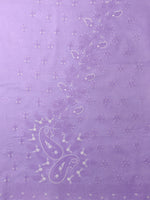 Load image into Gallery viewer, Seva Chikan Hand Embroidered Mauve Terivoil Cotton Lucknowi Chikankari Unstitched Suit Piece-SCL13002
