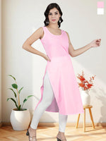 Load image into Gallery viewer, Seva Chikan Long Slips Combo of White (Pack of 2)