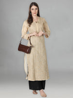 Load image into Gallery viewer, Seva Chikan Hand Embroidered Cotton Lucknowi Chikan Kurta