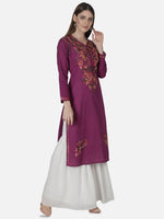 Load image into Gallery viewer, Seva Chikan Hand Embroidered Cotton Lucknowi Chikankari Kurta