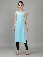 Load image into Gallery viewer, Seva Chikan Hand Embroidered  Georgette Lucknowi Chikankari kurta with Slip