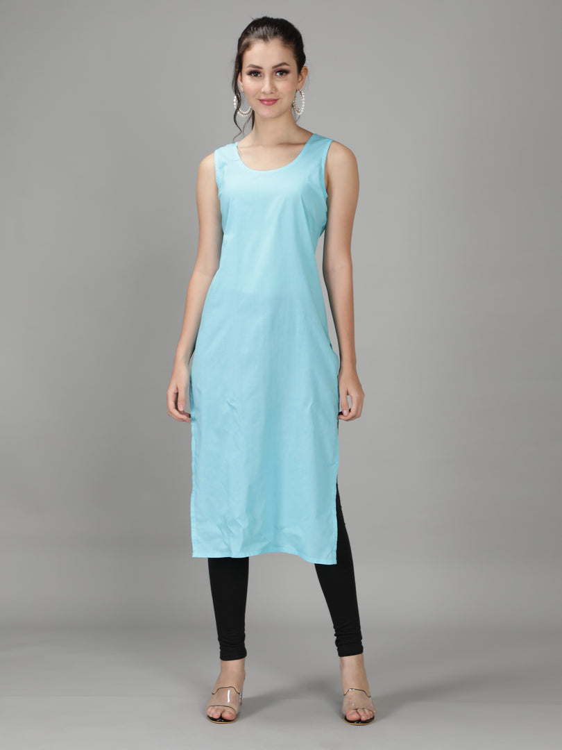 Seva Chikan Hand Embroidered  Georgette Lucknowi Chikankari kurta with Slip