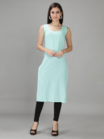 Load image into Gallery viewer, Seva Chikan Hand Embroidered Georgette Lucknowi Chikan Kurti With Slip