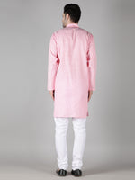 Load image into Gallery viewer, Seva Chikan Hand Embroidered  Cotton Lucknowi Chikan Mens Stitched Kurta