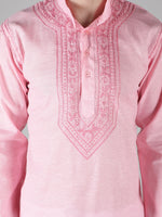 Load image into Gallery viewer, Seva Chikan Hand Embroidered  Cotton Lucknowi Chikan Mens Stitched Kurta