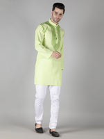 Load image into Gallery viewer, Seva Chikan Hand Embroidered  Cotton Lucknowi Chikan Mens Stitched Kurta