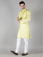 Load image into Gallery viewer, Seva Chikan Hand Embroidered  Cotton Lucknowi Chikan Mens Stitched Kurta
