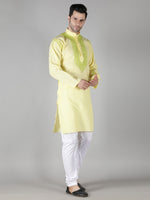 Load image into Gallery viewer, Seva Chikan Hand Embroidered  Cotton Lucknowi Chikan Mens Stitched Kurta