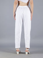 Load image into Gallery viewer, Seva Chikan Hand Embroidered Navy Blue Cotton Kurta With Pant-SCL8021